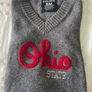 Ohio State Buckeyes Women’s Script Grey Sweater